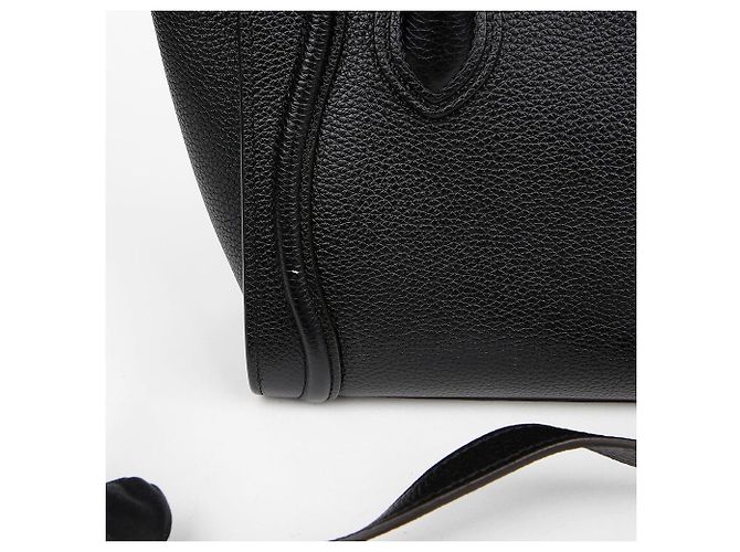 Céline Borsa a Spalla Nano Tote Nero - vista 5