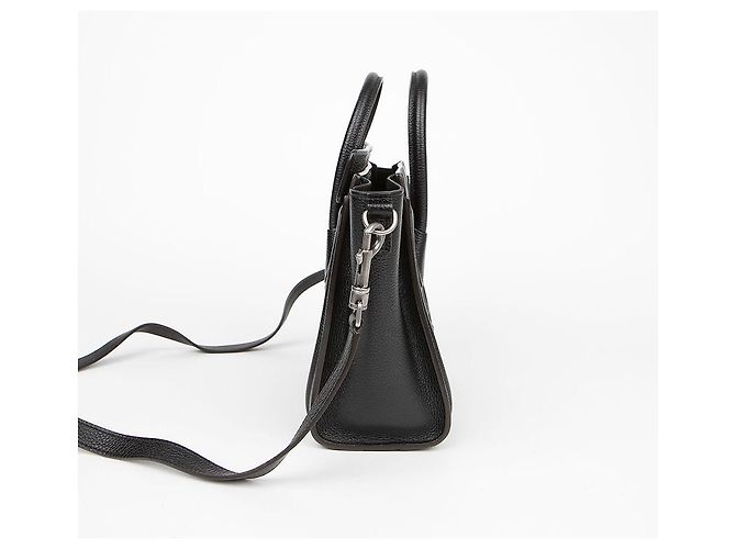 Céline Borsa a Spalla Nano Tote Nero - vista 6