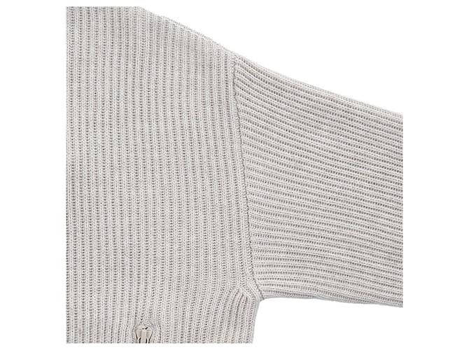 Brunello Cucinelli Kaschmir-Strick für Damen Silber - Ansicht 4