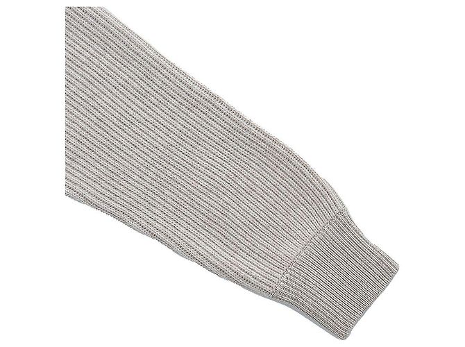 Brunello Cucinelli Kaschmir-Strick für Damen Silber - Ansicht 5