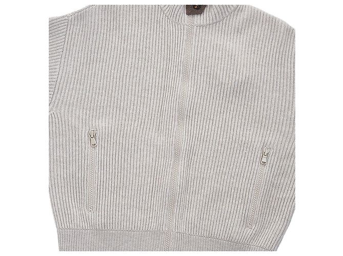 Brunello Cucinelli Kaschmir-Strick für Damen Silber - Ansicht 6