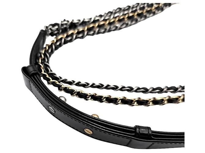 Chanel Borsa Gabrielle Hobo Small Nero - vista 3