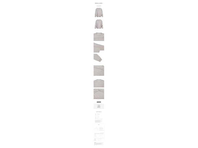 Brunello Cucinelli Kaschmir-Strickware für Damen Silber - Ansicht 11