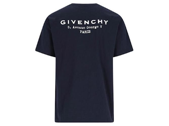 Givenchy T-Shirt mit Stempel-Print Blau - Ansicht 4