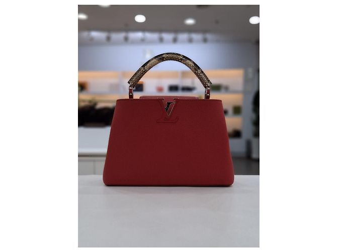 Louis Vuitton Sac à épaule Capucines BB Python Multicolore - Ansicht 3