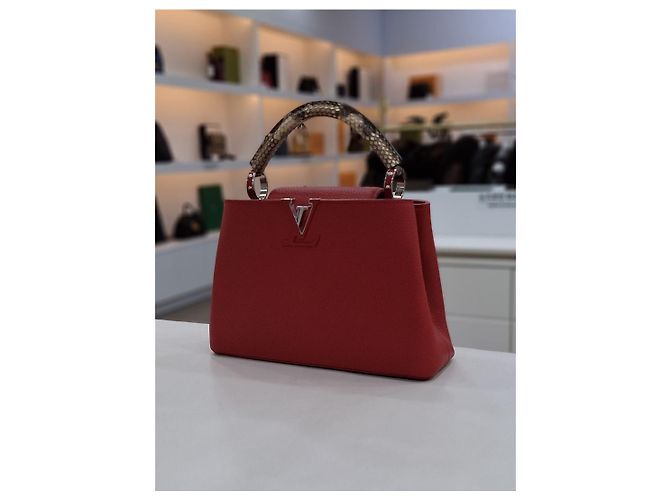 Louis Vuitton Sac à épaule Capucines BB Python Multicolore - Ansicht 4