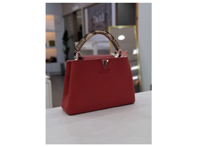 Louis Vuitton Sac à épaule Capucines BB Python Multicolore - Ansicht 5