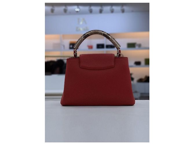 Louis Vuitton Sac à épaule Capucines BB Python Multicolore - Ansicht 6