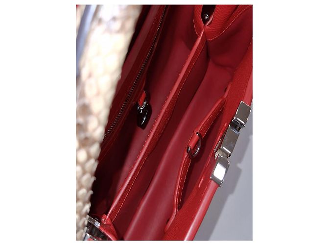 Louis Vuitton Sac à épaule Capucines BB Python Multicolore - Ansicht 8