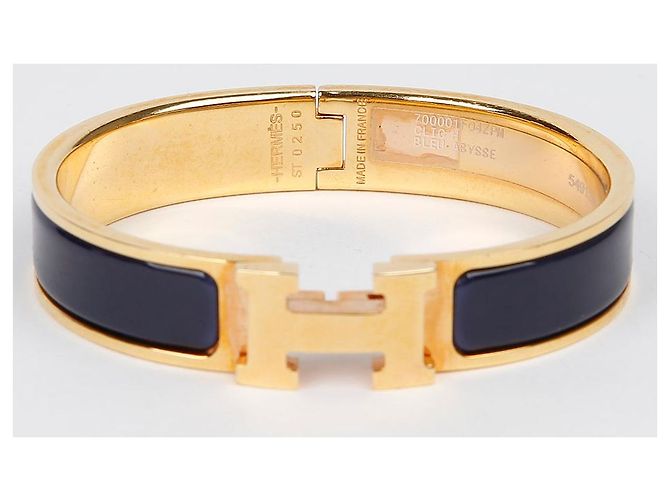 Hermès Bracelete Click Ash PM Azul - vista 3