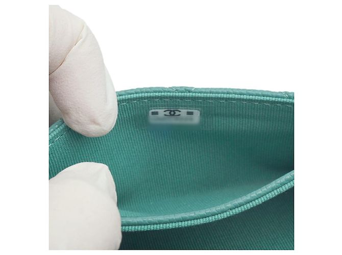 Chanel CC CRUSH Kartenetui Green Full Set Gift Schwarz - Ansicht 10