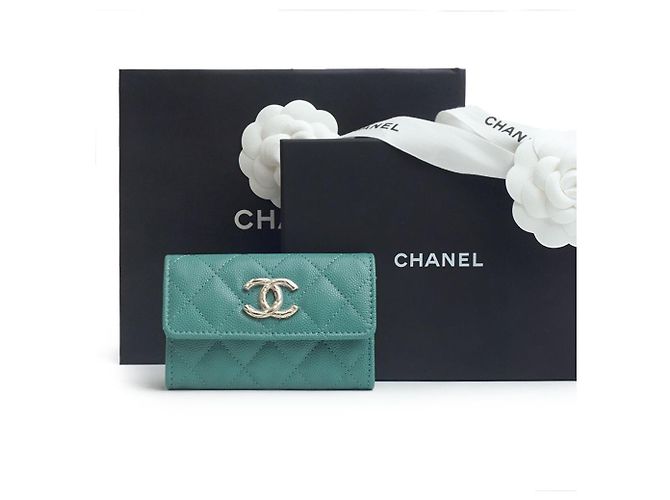 Chanel CC CRUSH Kartenetui Green Full Set Gift Schwarz - Ansicht 2