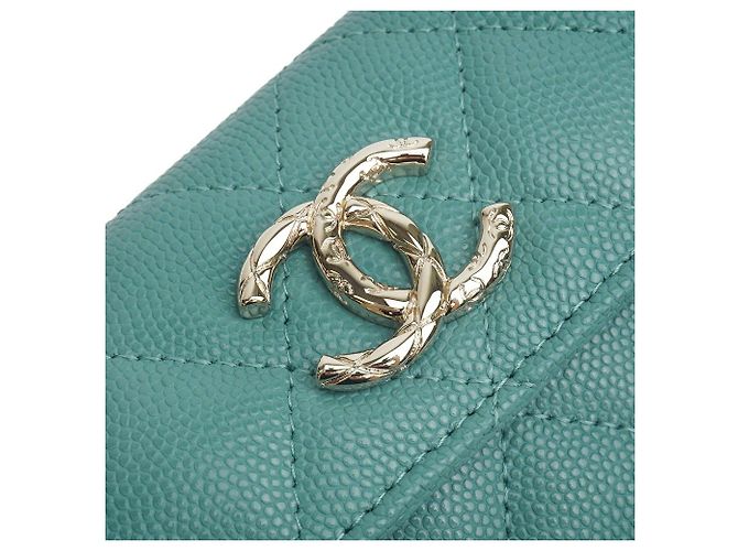 Chanel CC CRUSH Kartenetui Green Full Set Gift Schwarz - Ansicht 7