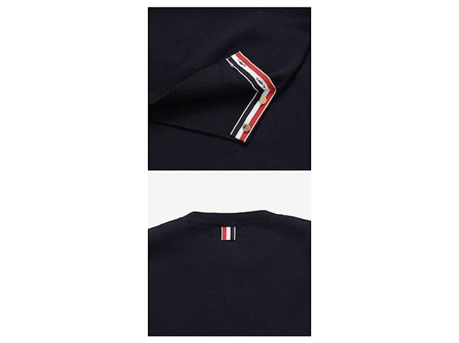 Thom Browne Gestreifter Strickpullover für Herren Schwarz - Ansicht 8