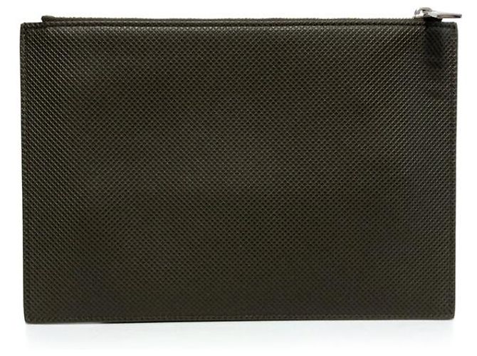 Clutch Bottega Veneta in pelle nera Nero - vista 5