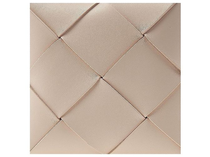 Bottega Veneta Mini Borsa a Tracolla Intrecciato Arancione - vista 6