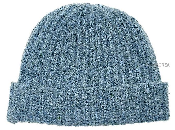 Marni Handschuhe aus blauem Stoff - Ansicht 2