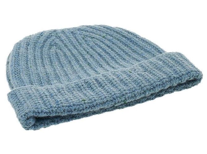 Marni Handschuhe aus blauem Stoff - Ansicht 4