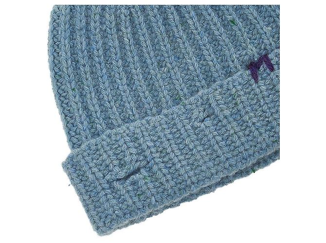 Marni Handschuhe aus blauem Stoff - Ansicht 8