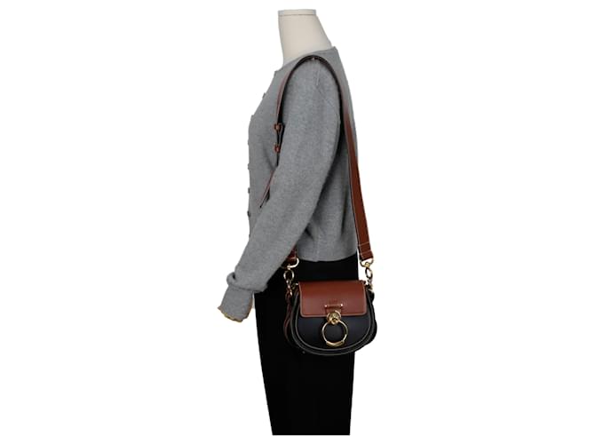 Chloé Borsa a tracolla Tess Small Shoulder Multicolore - vista 12