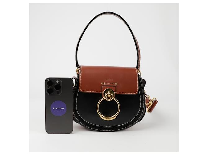 Chloé Borsa a tracolla Tess Small Shoulder Multicolore - vista 7