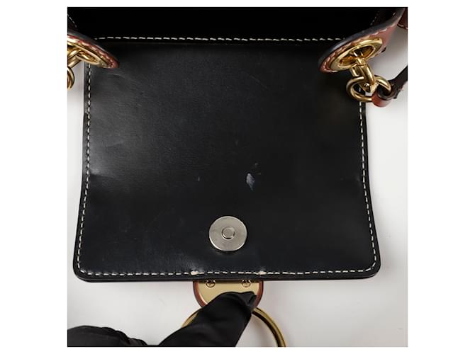 Chloé Borsa a tracolla Tess Small Shoulder Multicolore - vista 9