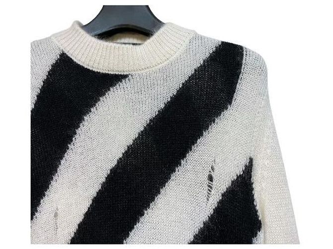 Off White Strickmode in Silber für Damen - Ansicht 6