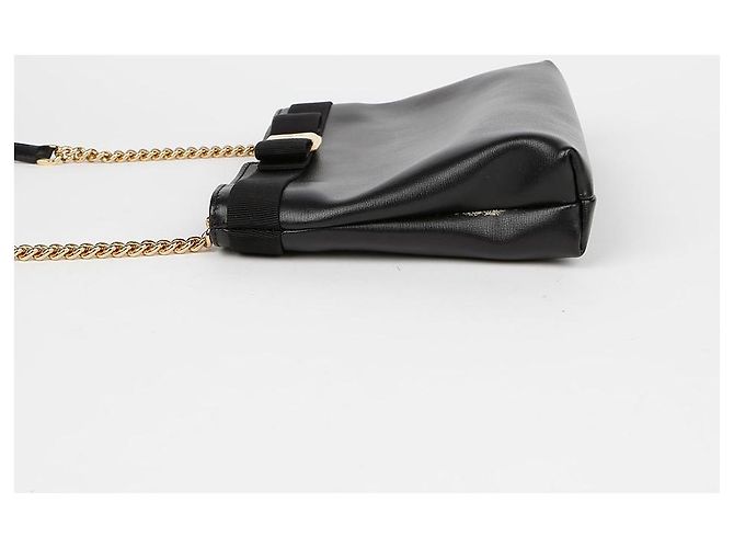 Salvatore Ferragamo Nuova Borsa a Tracolla con Catena e Fiocco - vista 4