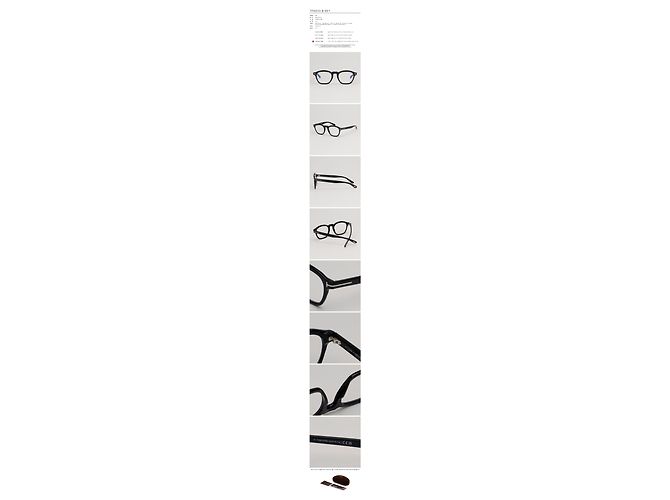 Tom Ford Fashion Square Black Acetate Eyeglass Frame Multiple colors - view 3