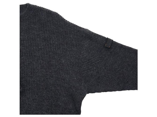 Brunello Cucinelli Jersey de punto de mohair para mujer Negro - vista 4