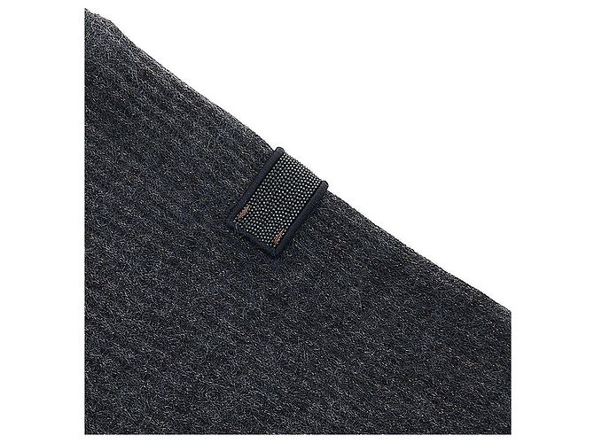 Brunello Cucinelli Jersey de punto de mohair para mujer Negro - vista 6