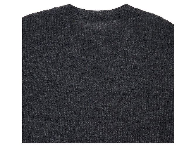 Brunello Cucinelli Jersey de punto de mohair para mujer Negro - vista 7