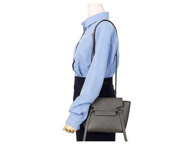 Céline Borsa a spalla Nano Tote con cintura - vista 13