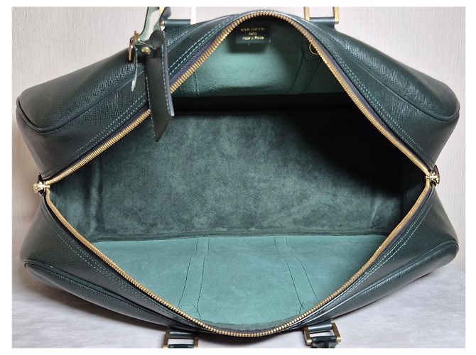 Louis Vuitton Borsa Boston Two-Way Taiga Élan Multicolore - vista 13