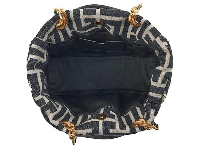 Balmain Monogram Kleine Tote Bag Mehrfarben - Ansicht 10