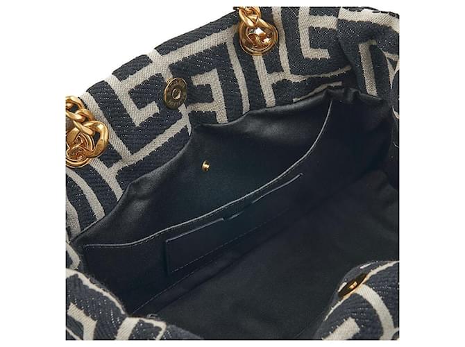 Balmain Monogram Kleine Tote Bag Mehrfarben - Ansicht 8