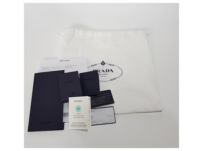Prada Borsa Mini Re-Edition Re-Nylon Nero - vista 10
