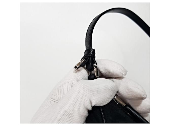 Prada Borsa Mini Re-Edition Re-Nylon Nero - vista 7