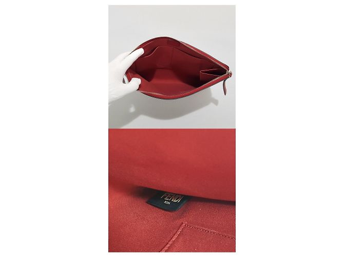 Fendi Bolso de mano Bug Roja - vista 9