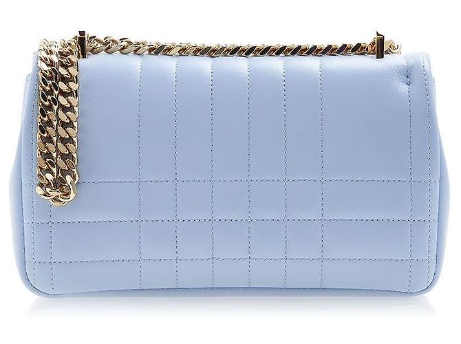 Burberry Bolsa de Ombro Lola Small em Pele Acolchoada para Mulher LL SM LOLA CL QXC Azul - vista 3