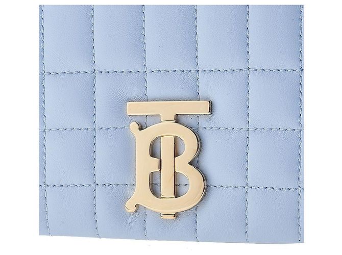 Burberry Bolsa de Ombro Lola Small em Pele Acolchoada para Mulher LL SM LOLA CL QXC Azul - vista 7