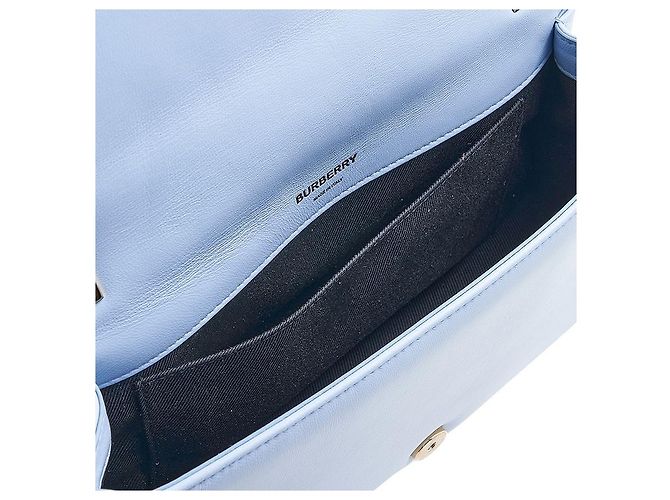 Burberry Bolsa de Ombro Lola Small em Pele Acolchoada para Mulher LL SM LOLA CL QXC Azul - vista 9