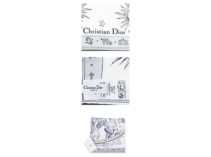 Dior Night of Dream Seidentuch (Blue) Mehrfarben - Ansicht 4