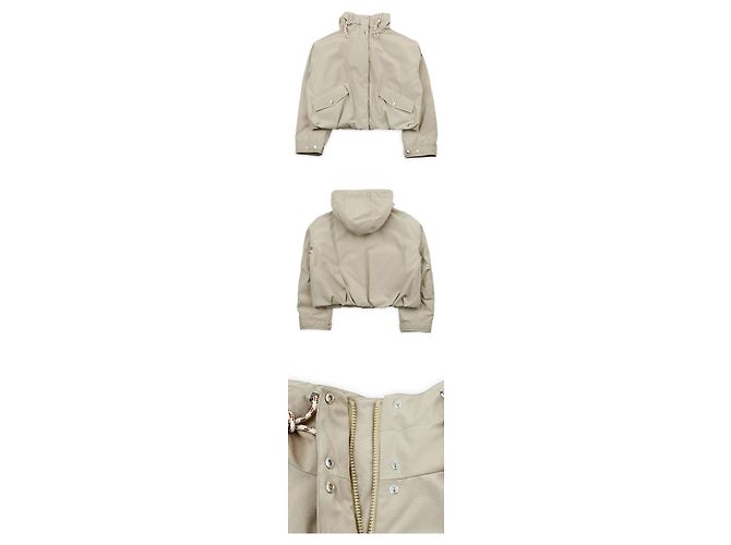 Moncler Chaqueta corta de plumón EUCALYPTUS Castaño - vista 3