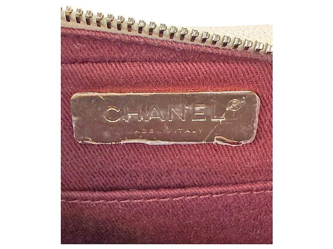 Chanel Gürteltasche aus Kaviarleder beige Braun - Ansicht 10