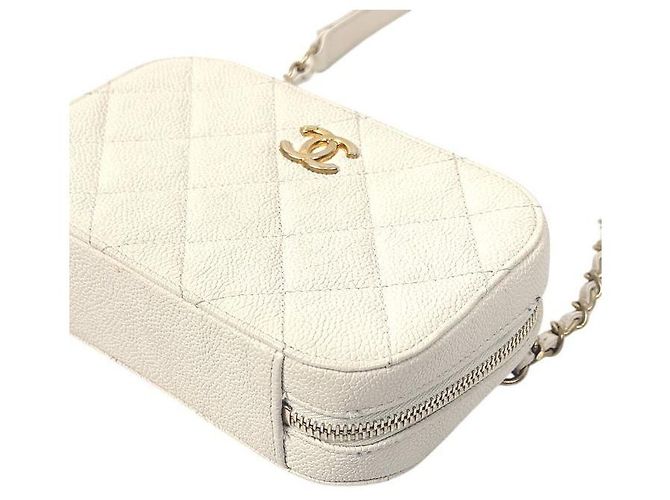 Chanel Gürteltasche aus Kaviarleder beige Braun - Ansicht 5
