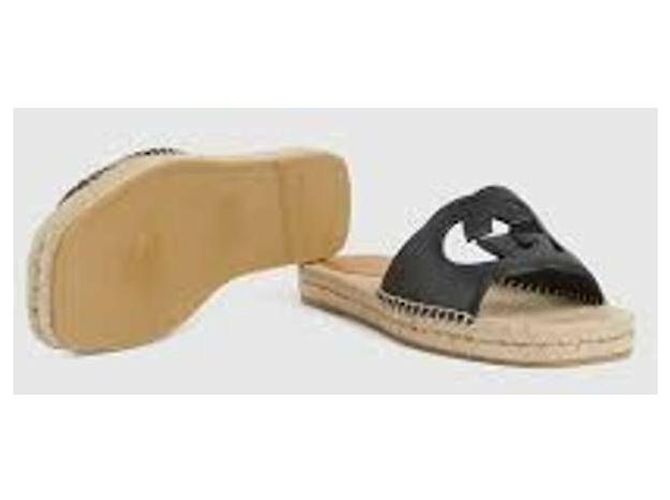 Gucci Sandali slide con ritagli intrecciati - vista 6