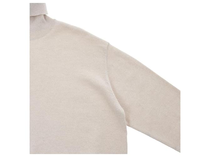 Brunello Cucinelli Rollkragenpullover für Damen Weiß - Ansicht 4