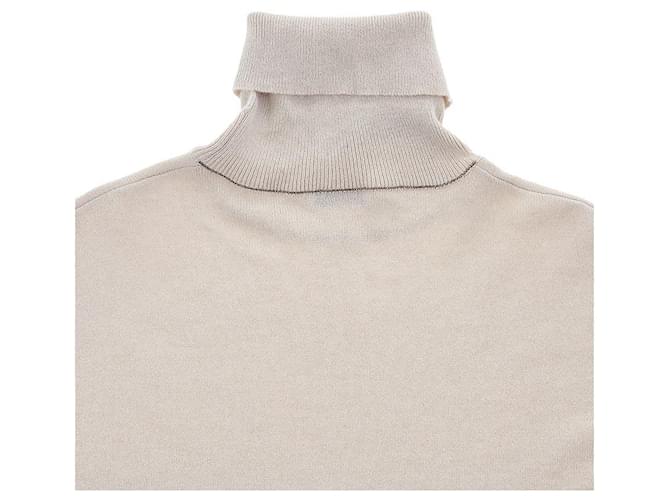 Brunello Cucinelli Rollkragenpullover für Damen Weiß - Ansicht 6
