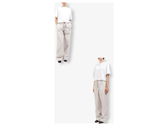 The row White Chiara Organic Cotton Short Sleeve Silber - Ansicht 2